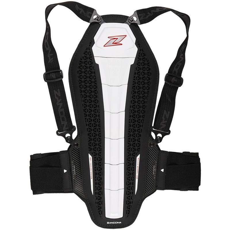 Rugbeschermer Zandona Hybrid Back Pro X7 wit 168-177 cm