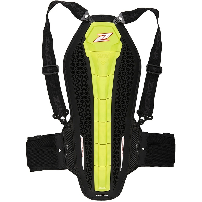 Rugbeschermer Zandona Hybrid Back Pro X7 fluo geel 168-177 cm