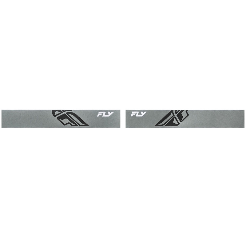 Fly Racing Focus II Kindercrossbril Grijs-Zwart met Heldere Lens