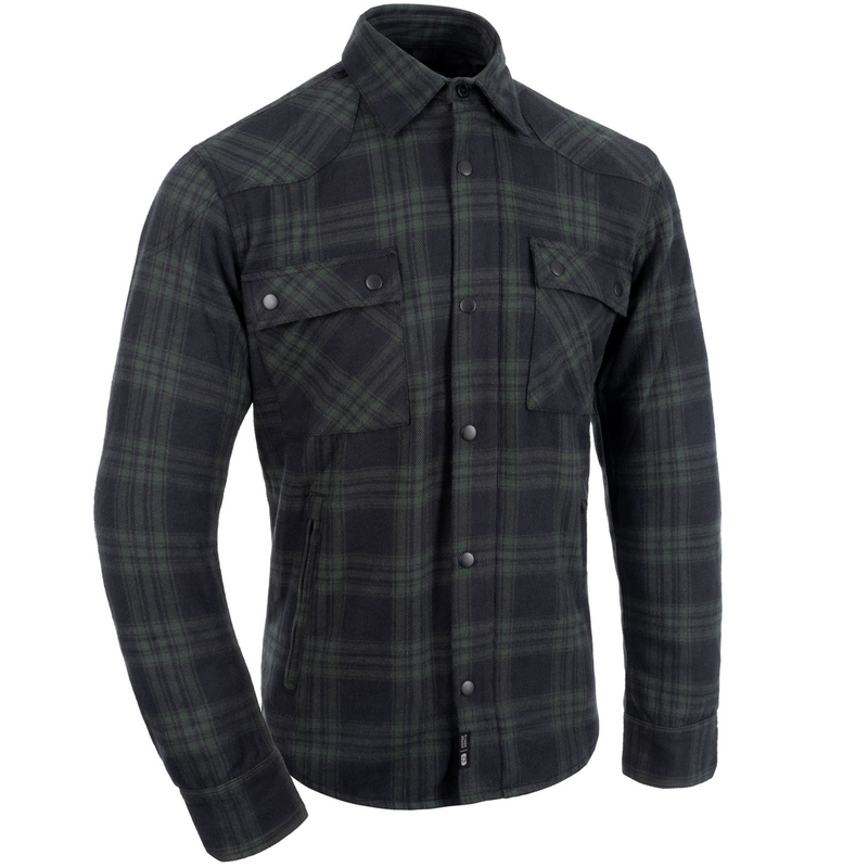 Oxford Kickback 3.0 motorshirt groen