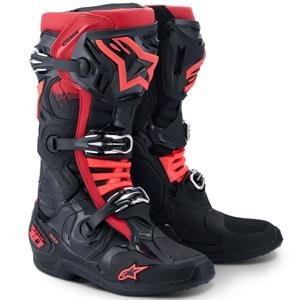 Alpinestars Tech 10 motorlaarzen zwart-rood