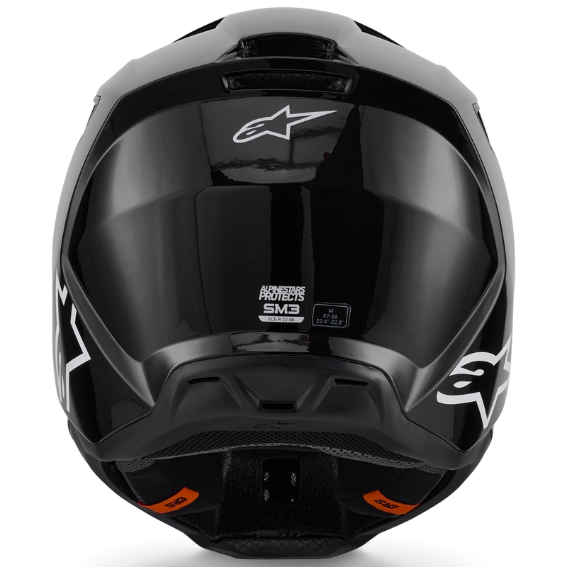Alpinestars S-M3 Solid crosshelm zwart