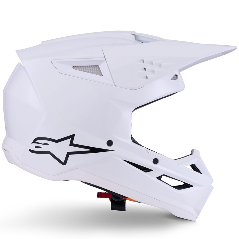 Alpinestars S-M3 Solid motorcrosshelm wit