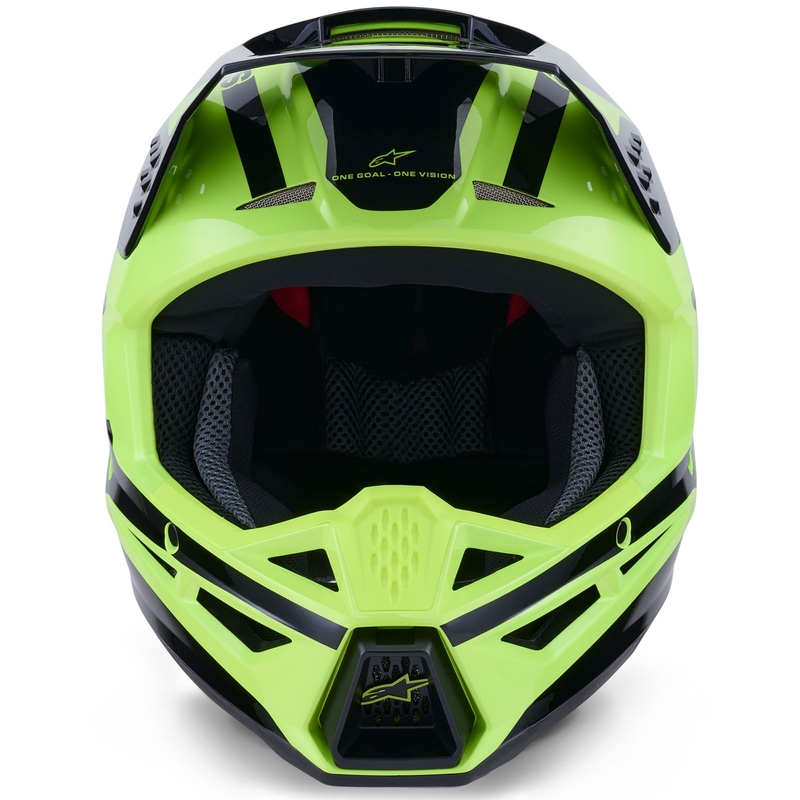 Alpinestars S-M3 Heat crosshelm fluo geel-zwart