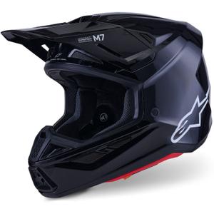 Alpinestars SM7 Solid motorcrosshelm zwart