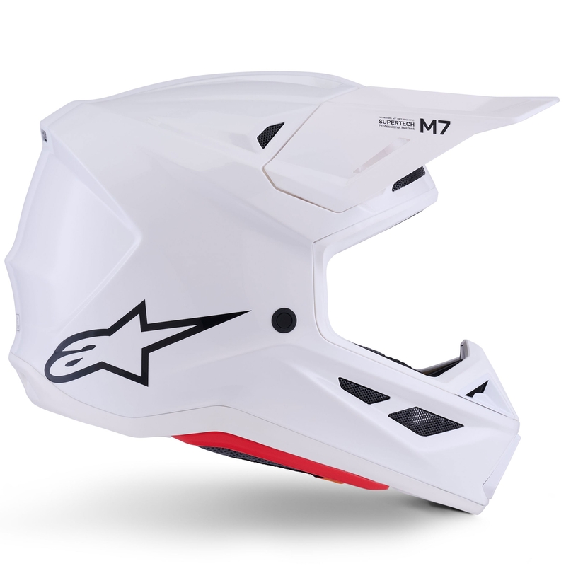 Alpinestars SM7 Solid motorcrosshelm wit