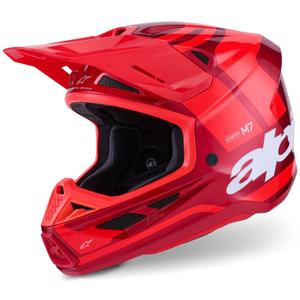 Alpinestars SM7 Core motorcrosshelm rood