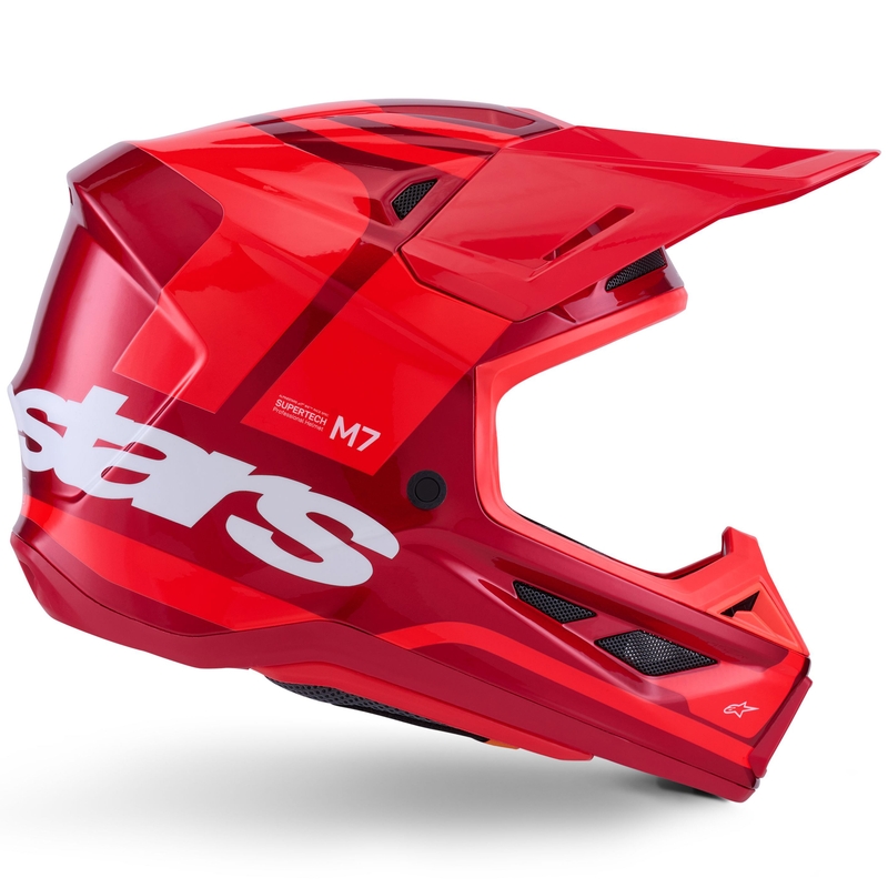 Alpinestars SM7 Core motorcrosshelm rood