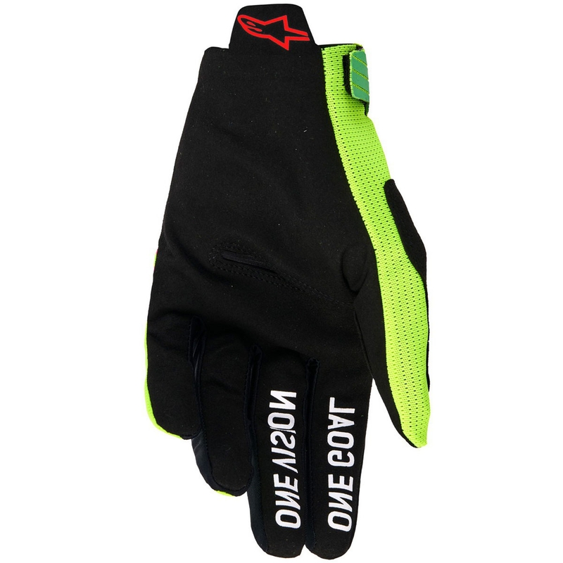 Alpinestars Radar Pro crosshandschoenen groen-fluo geel-fluo roze