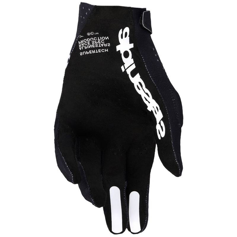 Alpinestars Supertech MX motorcrosshandschoenen zwart-wit