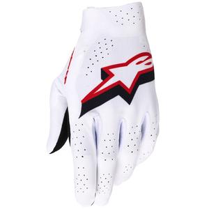Alpinestars Supertech MX crosshandschoenen wit-zwart-rood