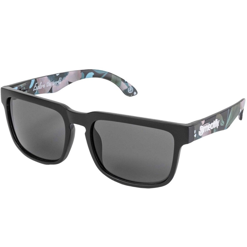 Meatfly Memphis Pink Flowers zonnebril zwart-roze