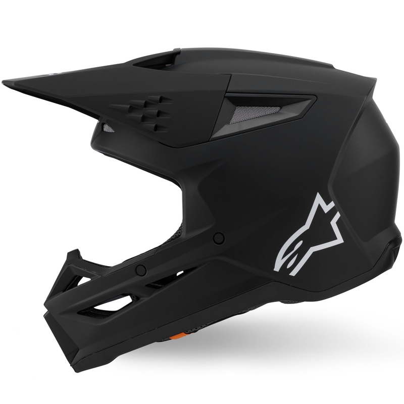 Alpinestars S-M3 Solid motorcrosshelm matzwart