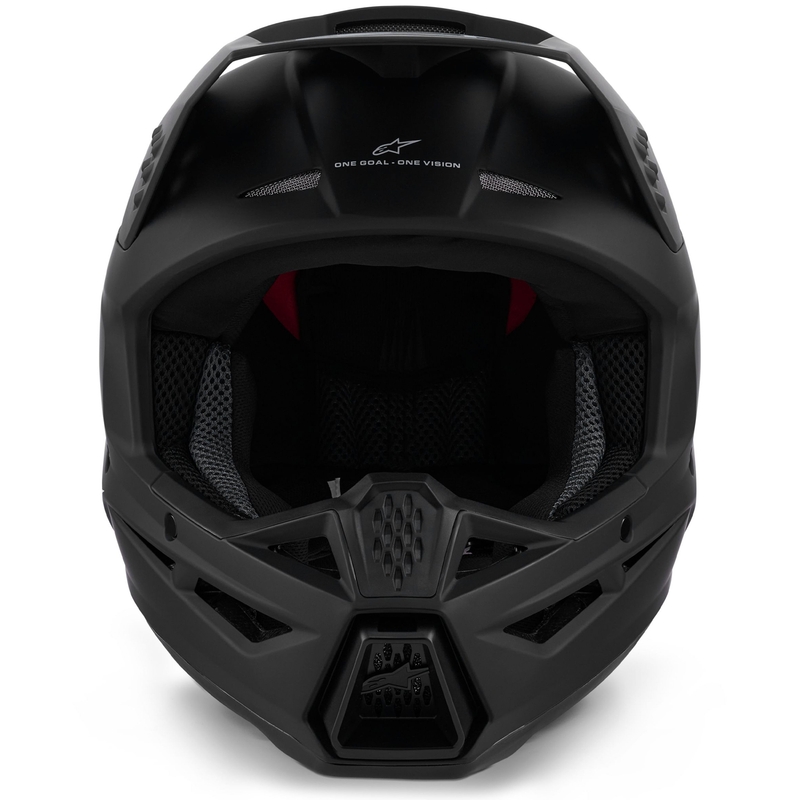 Alpinestars S-M3 Solid motorcrosshelm matzwart