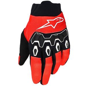 Alpinestars Full Bore V2 Jeugd/Kids motocross handschoenen rood zwart-wit