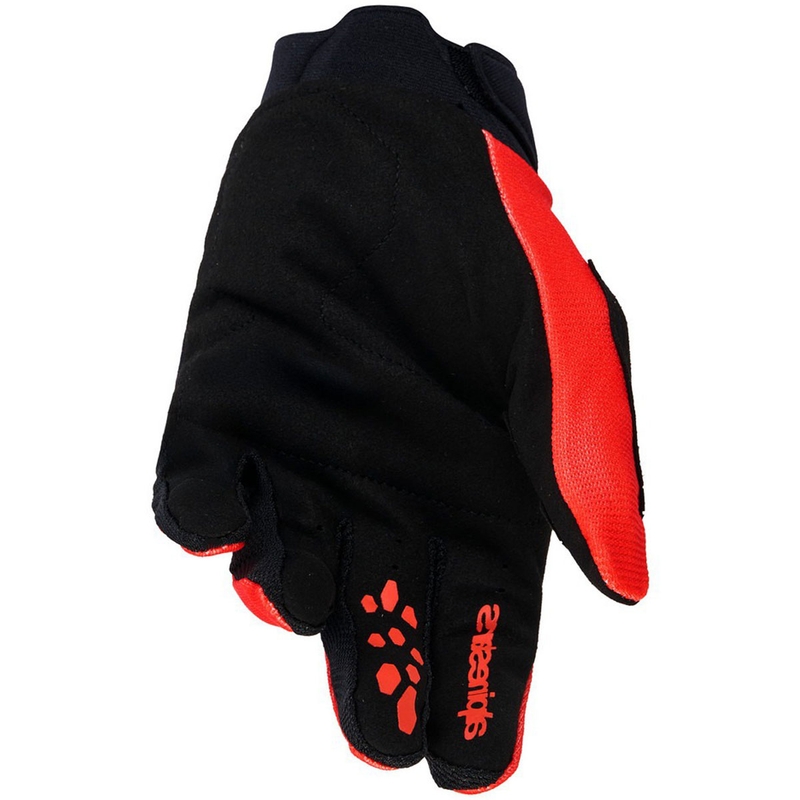 Alpinestars Full Bore V2 Jeugd/Kids motocross handschoenen rood zwart-wit