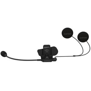 Helmbevestiging met accessoires voor Sena 60S headset inclusief vaste microfoon, zwart
