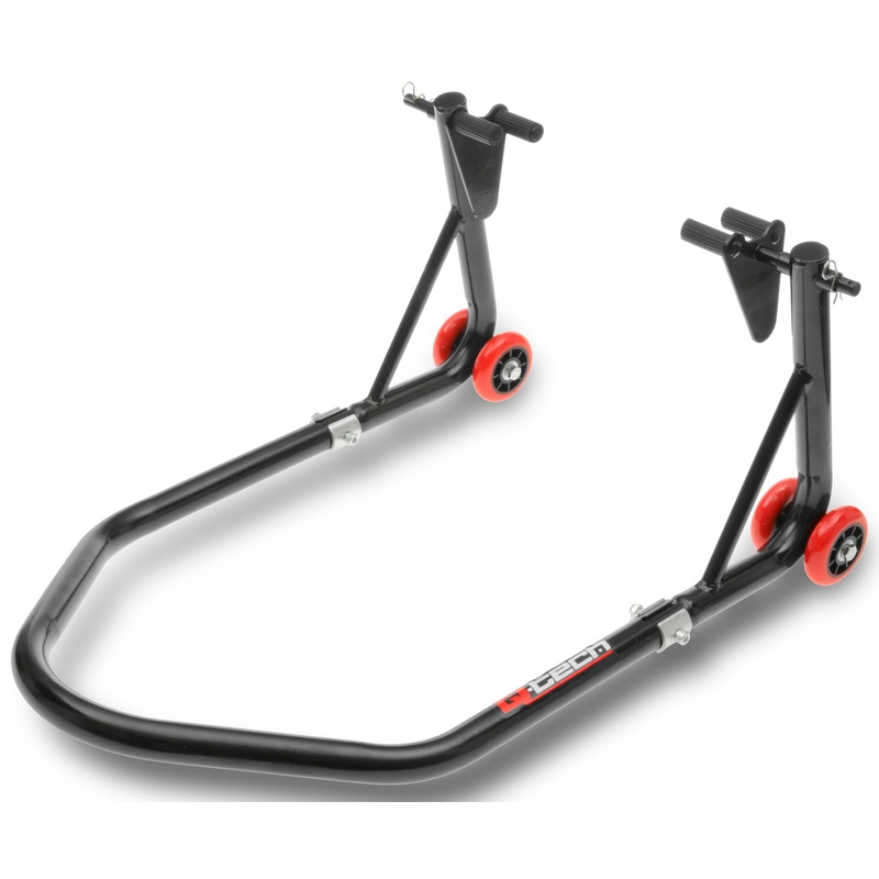 Motorfietsstandaard voor/achter Q-TECH zwart