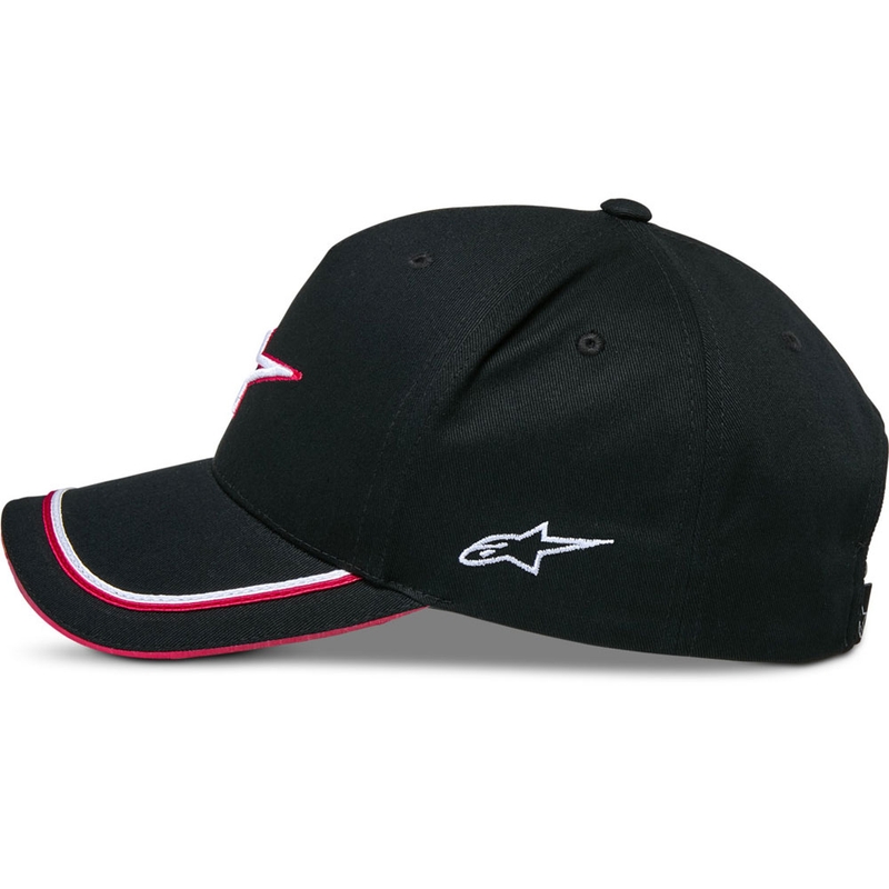 Alpinestars Ascencion Snapback pet zwart-rood