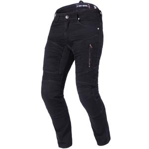 Street Racer Stretch II CE Zwarte Motorfiets Jeans