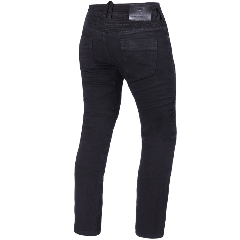 Street Racer Stretch II CE Motorjeans Zwart