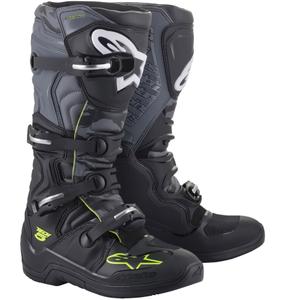 Alpinestars TECH 5 motorlaarzen zwart-grijs-fluo geel