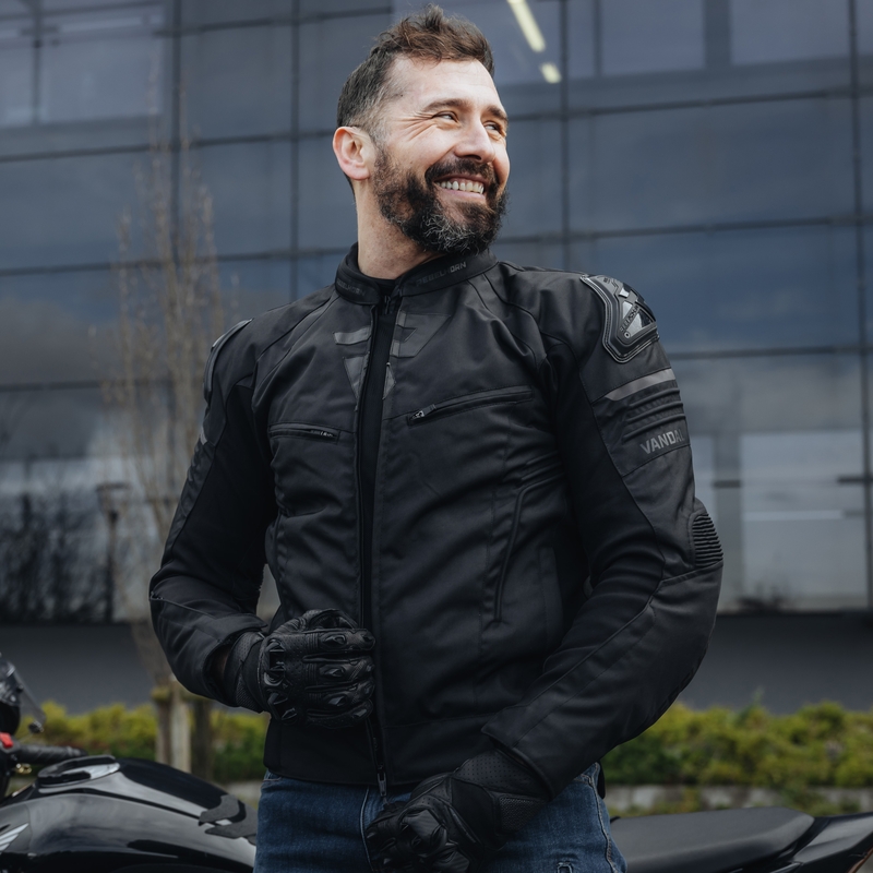 Rebelhorn Vandal motorjack zwart