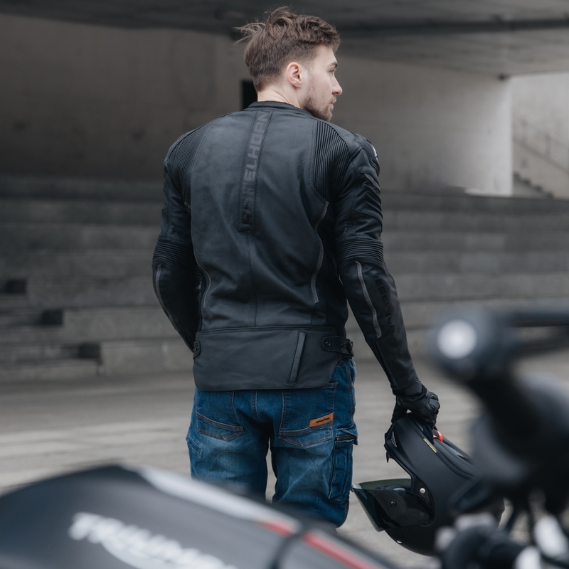 Rebelhorn Vandal leren motorjack zwart