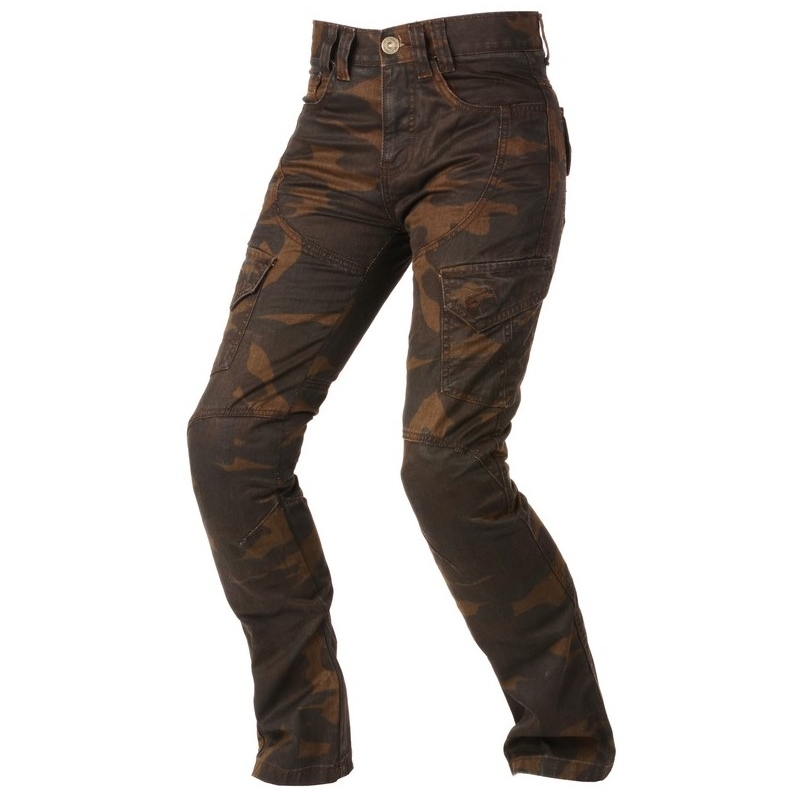 Damesjeans Ayrton Camino bruin camo uitverkoop
