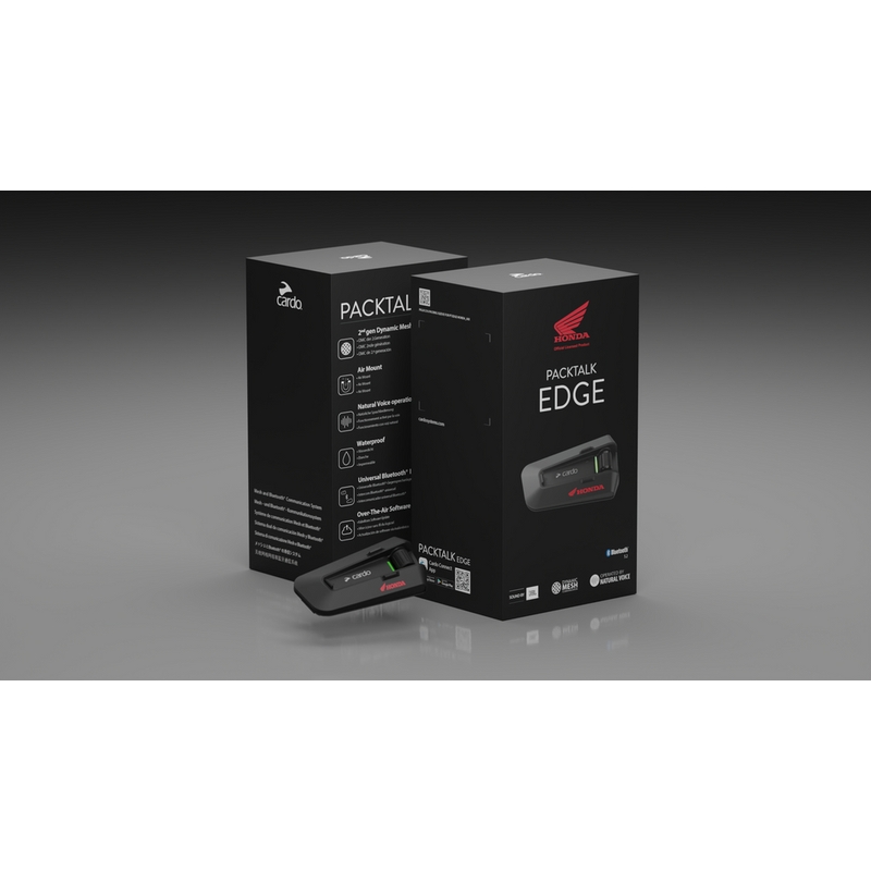 Bluetooth intercom CARDO PACKTALK EDGE Honda solo