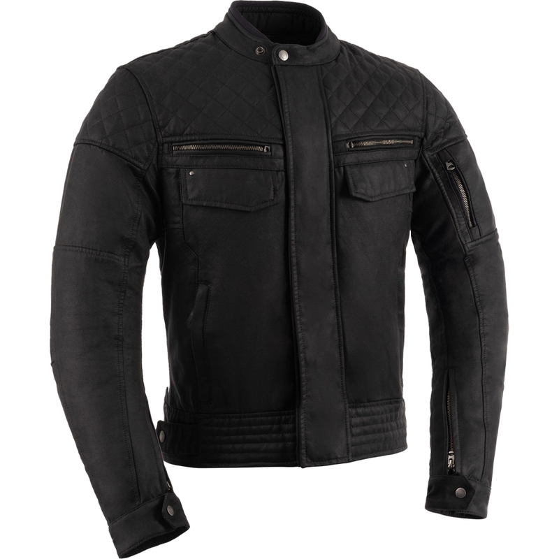 Motorjas OXFORD HARDY 2.0 zwart