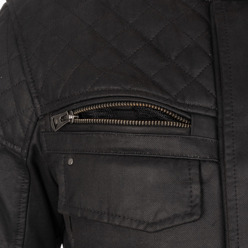 Motorjas OXFORD HARDY 2.0 zwart