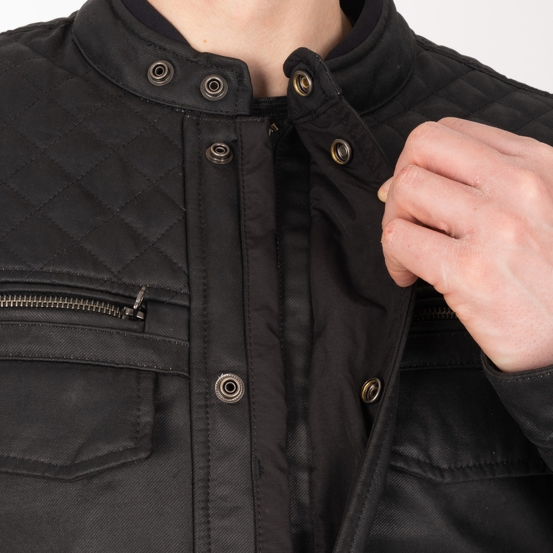 Motorjas OXFORD HARDY 2.0 zwart