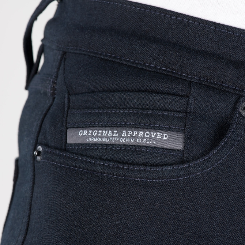 Motorjeans OXFORD ORIGINAL APPROVED SUPER STRETCH JEANS AA SLIM FIT blauw indigo