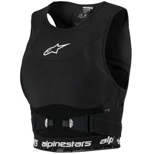 Alpinestars Stella Plasma Chest Dames Bodyprotector Zwart-Wit