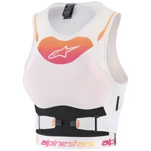 Alpinestars Stella Plasma Chest Dames Bodyprotector Wit-Gradiënt