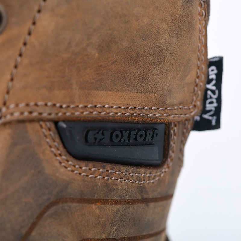 OXFORD KICKBACK DRY2DRY™ motorlaarzen bruin
