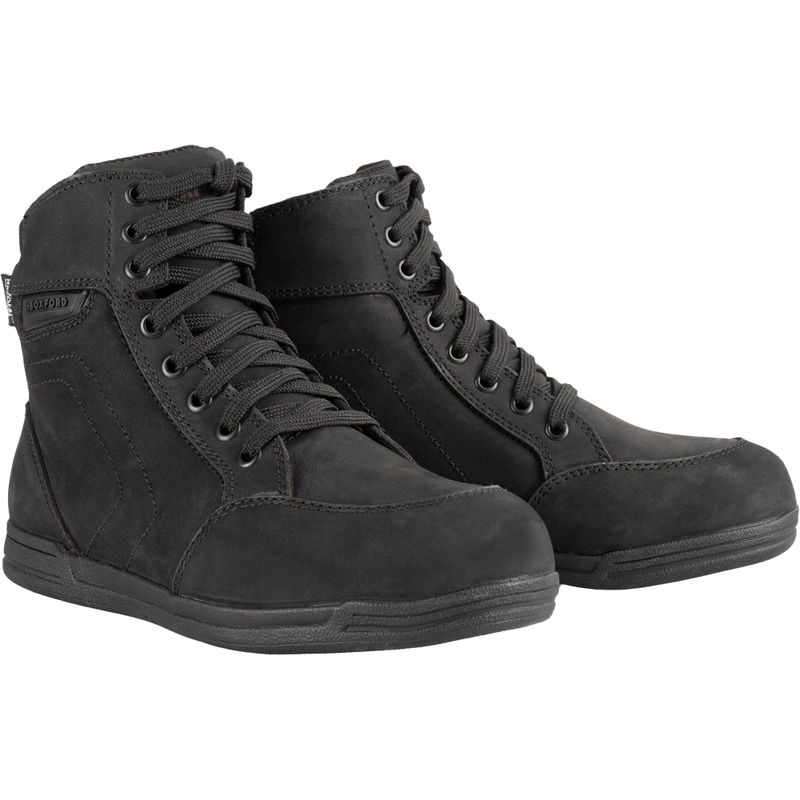 Dames motorlaarzen OXFORD KICKBACK DRY2DRY™ zwart