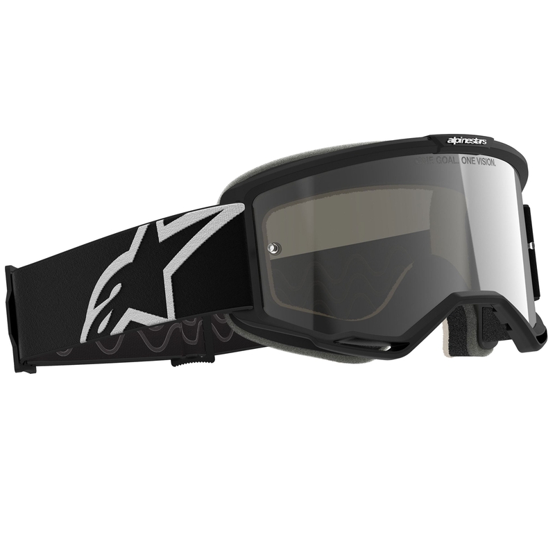 Alpinestars Vision 5 Corp crossbril zwart met heldere lens