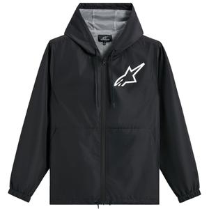 Alpinestars Speeder Chromium Windbreaker Jacket Zwart-Wit
