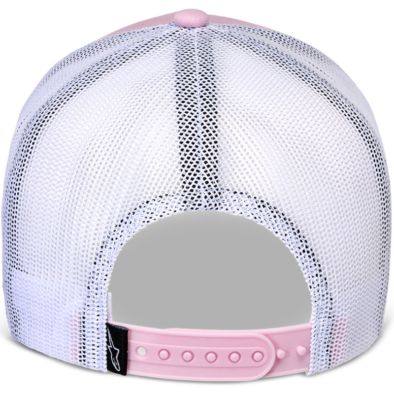 Alpinestars Flag Snap Hat roze-wit