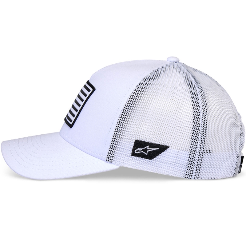 Alpinestars Flag Snap Hat wit-wit
