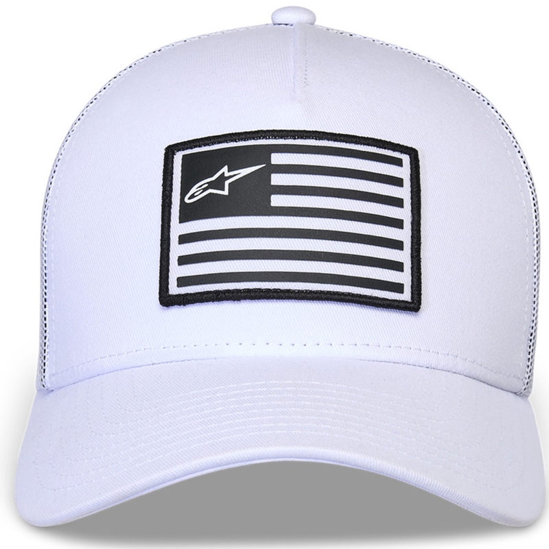 Alpinestars Flag Snap Hat wit-wit