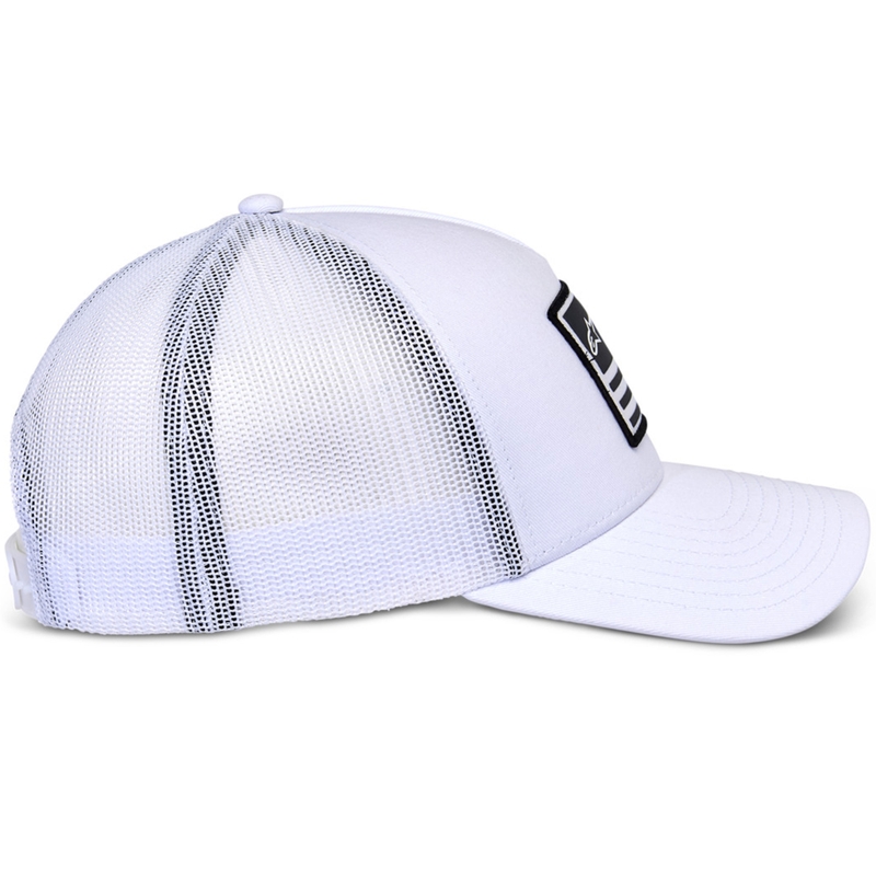 Alpinestars Flag Snap Hat wit-wit