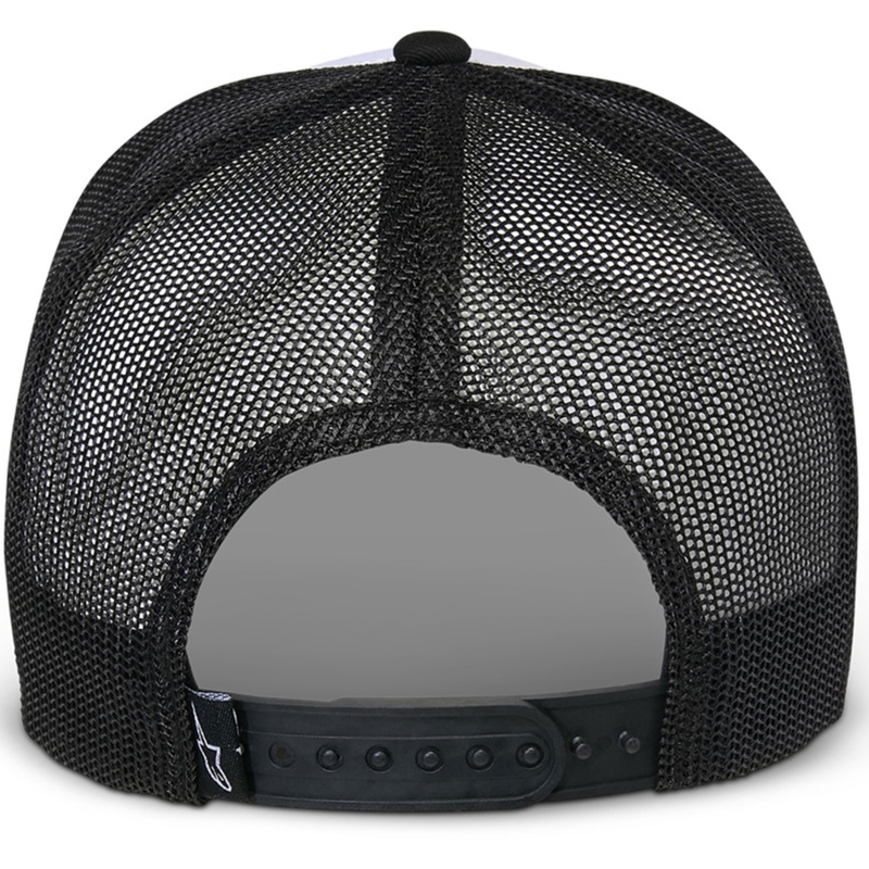 Alpinestars Flag Snap Hat wit-zwart