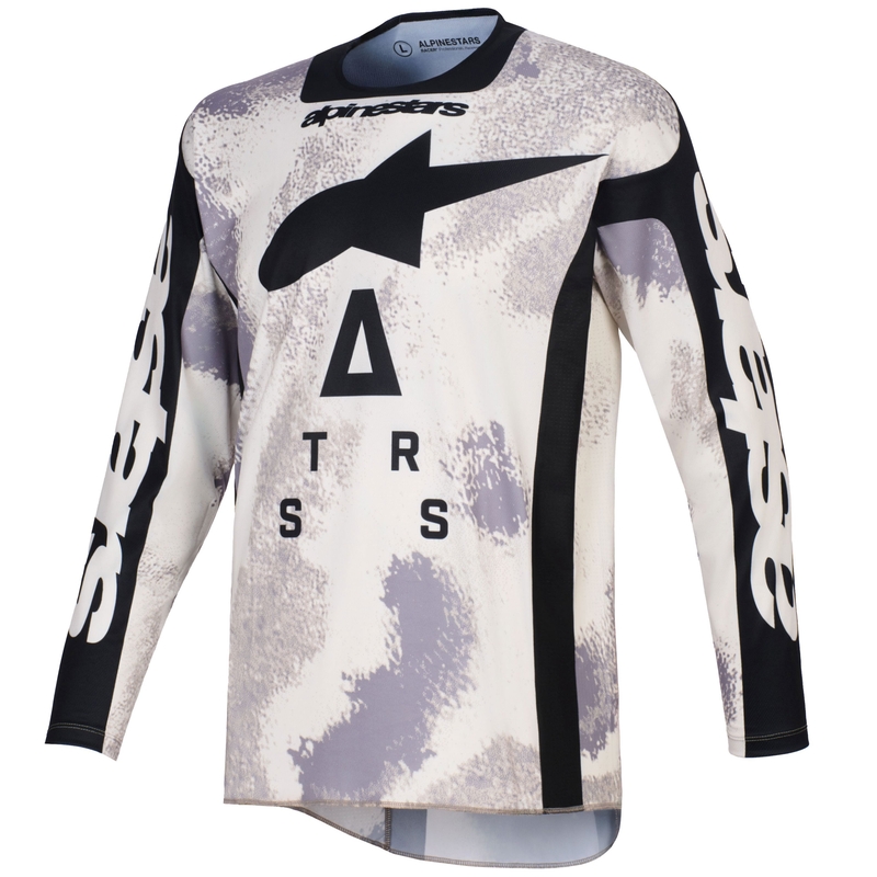 Alpinestars Racer Lahnd zand-camo motocross shirt