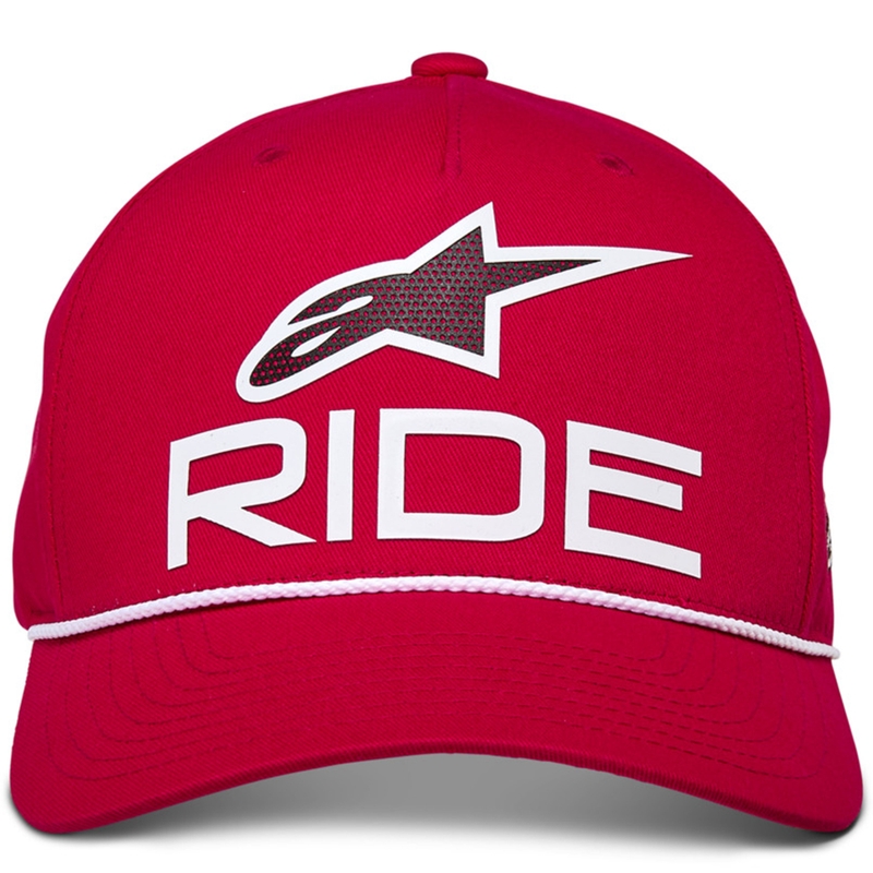 Alpinestars Ride Comp Snapback Cap rood-wit-zwart