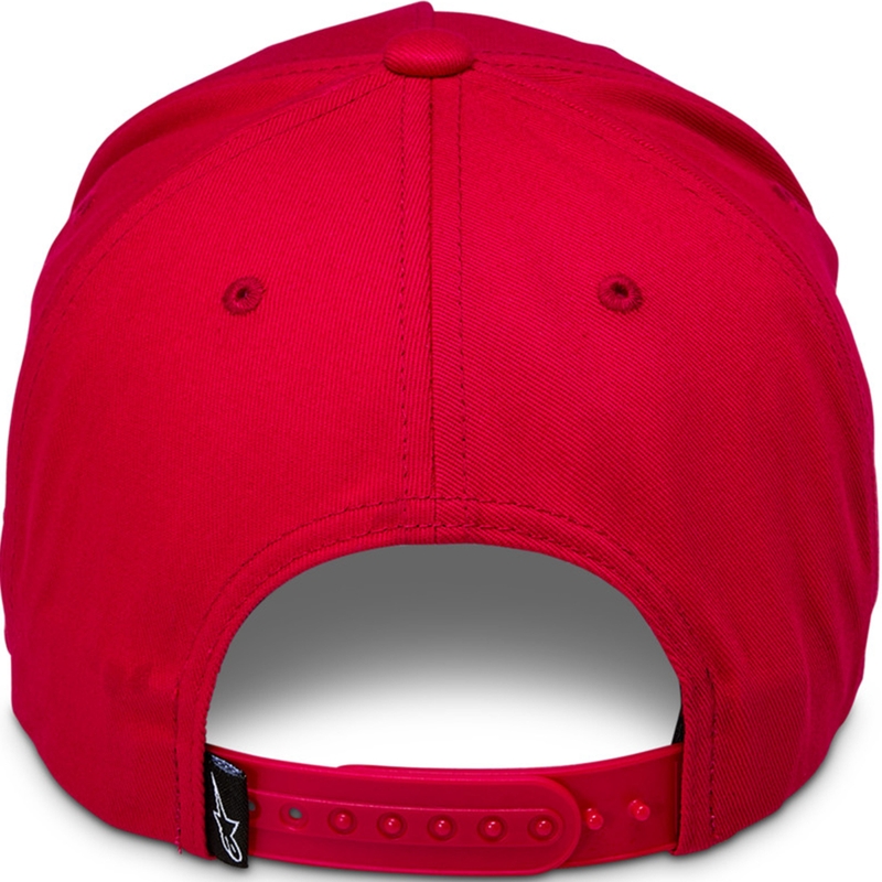 Alpinestars Ride Comp Snapback Cap rood-wit-zwart