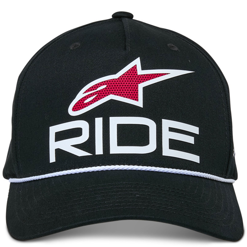Alpinestars Ride Comp Snapback Cap zwart-wit-rood