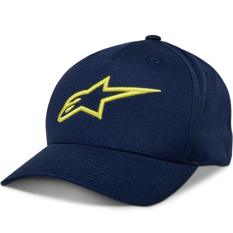 Alpinestars Ageless Snapback pet blauw-fluo geel
